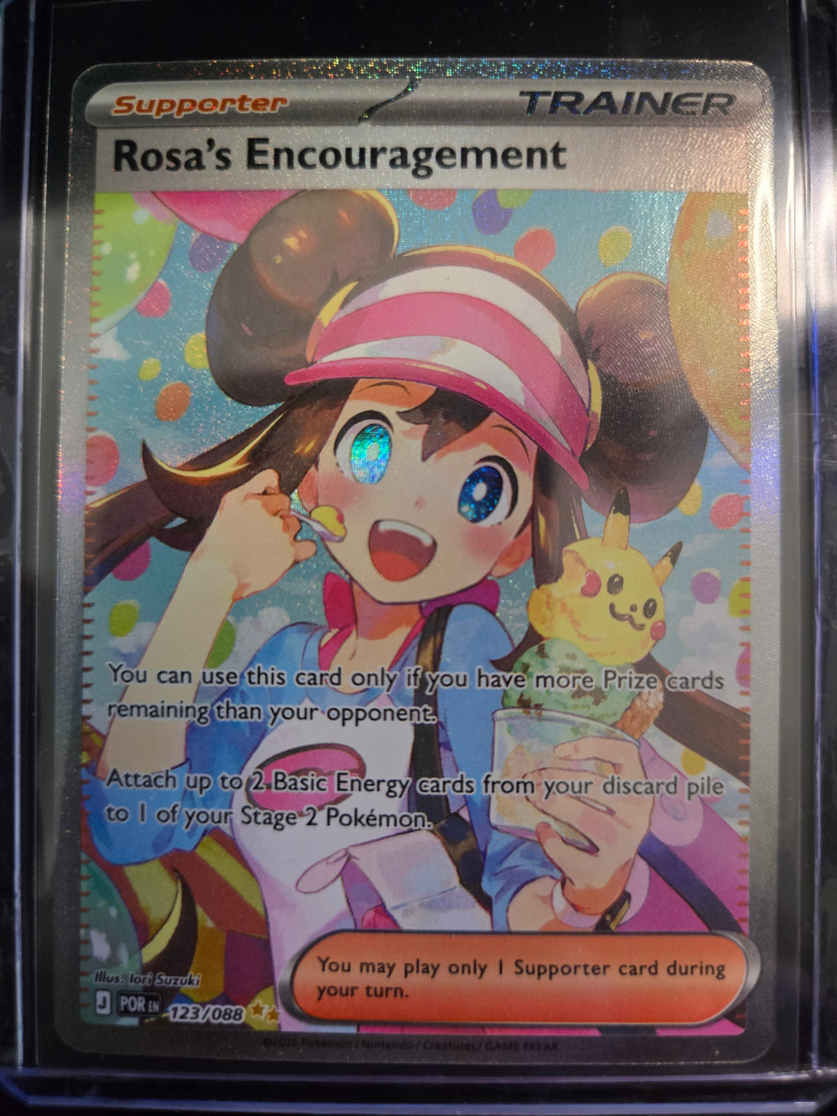 Rosas encouragement SIR
